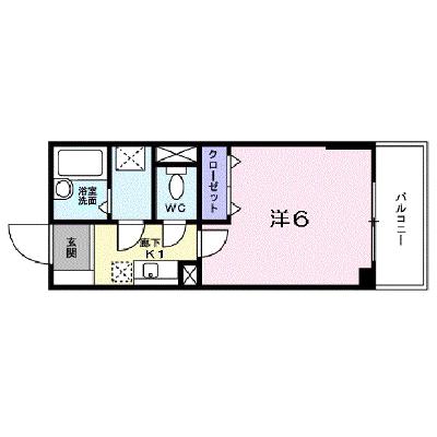 パピヨン青木 103【管理NO：1-006986201-01030】 ★家具家電は申し込み後に搬入しますの物件画像