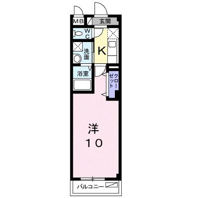 クラール 203【管理NO：1-016680501-02030】 ★家具家電は申し込み後に搬入します 2026年08月上旬入居可能の物件画像
