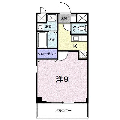 ＳＰＡＣＥ　７　ＯＫＡＭＯＴＯ 203【管理NO：1-013249401-02030】 ★家具家電は申し込み後に搬入します★ ★2026年08月中旬入居可能★の物件画像