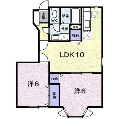 ライジングヒルズ 101【管理NO：1-009438201-01010】 ★家具家電は申し込み後に搬入します★ ★2026年10月中旬入居可能★の物件画像