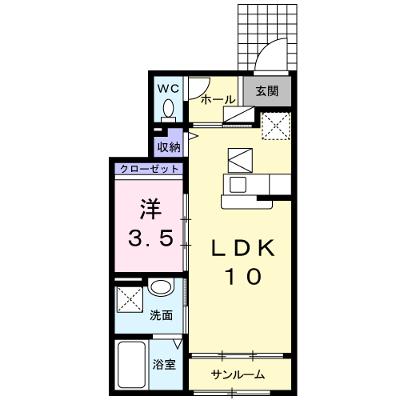 コートディアス 104【管理NO：1-016383601-01040】 ★家具家電は申し込み後に搬入しますの物件画像