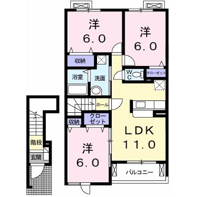 サンリットガーデンハウスＮ 202【管理NO：1-015437702-02020】 ★家具家電は申し込み後に搬入しますの物件画像