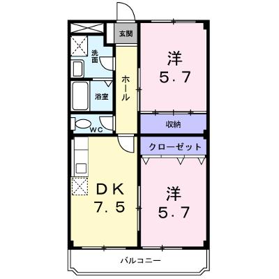 ドミール加佐 303【管理NO：1-007158701-03030】 ★家具家電は申し込み後に搬入しますの物件画像