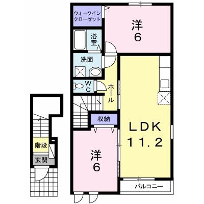 アバンツァート　西島 205【管理NO：1-018111501-02050】 ★家具家電は申し込み後に搬入しますの物件画像
