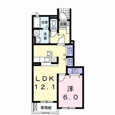ヴェルサン・アベニュⅡ 103【管理NO：1-013233902-01030】 ★家具家電は申し込み後に搬入しますの物件画像