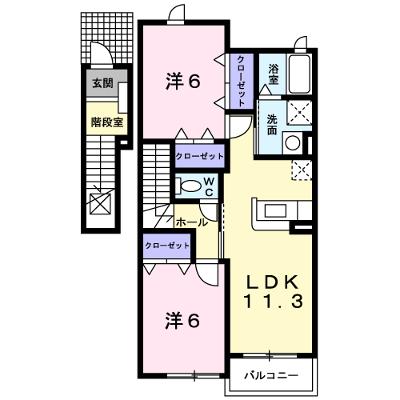 ヴェルサン・アベニュⅠ 202【管理NO：1-013233901-02020】 ★家具家電は申し込み後に搬入しますの物件画像