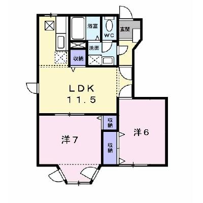 グレースガーデンⅠ 103【管理NO：1-007315501-01030】 ★家具家電は申し込み後に搬入しますの物件画像