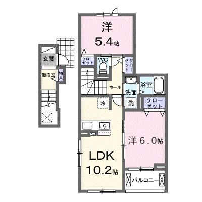 フォルトゥーナ　播磨 204【管理NO：1-028375901-02040】 ★家具家電は申し込み後に搬入しますの物件画像