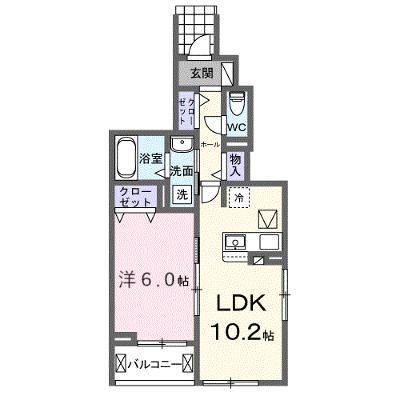 フォルトゥーナ　播磨 101【管理NO：1-028375901-01010】 ★家具家電は申し込み後に搬入しますの物件画像