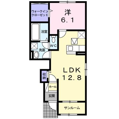 パイン　ヌーボー　西脇　Ⅱ 104【管理NO：1-026282901-01040】 ★家具家電は申し込み後に搬入します 2026年07月中旬入居可能の物件画像