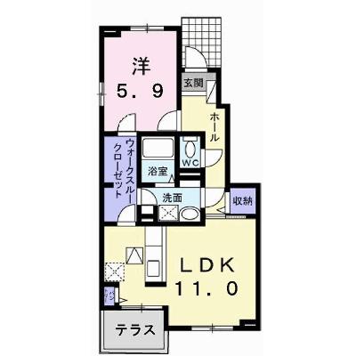 プルミエール　ラ・メゾン 104【管理NO：1-019842201-01040】 ★家具家電は申し込み後に搬入します 2026年07月下旬入居可能の物件画像