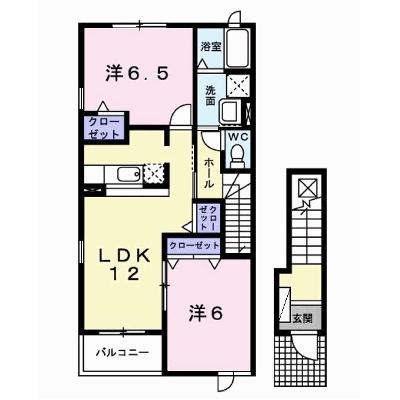 シンヴィオシスＣ 201【管理NO：1-013425003-02010】 ★家具家電は申し込み後に搬入しますの物件画像