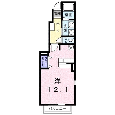 エスターブレＣ 101【管理NO：1-013392003-01010】 ★家具家電は申し込み後に搬入しますの物件画像