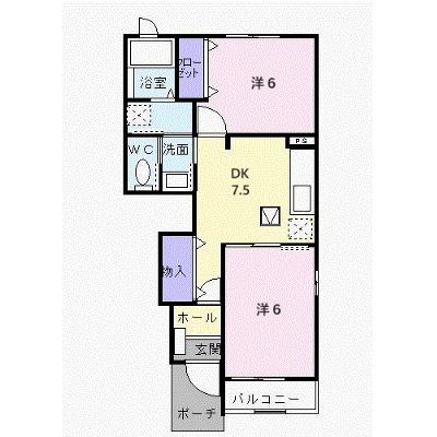 エレガンシア 102【管理NO：1-012807001-01020】 ★家具家電は申し込み後に搬入しますの物件画像