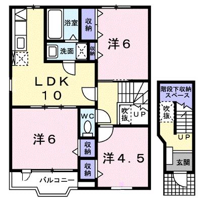 クインシー５ 201【管理NO：1-007681901-02010】 ★家具家電は申し込み後に搬入します 2026年07月下旬入居可能の物件画像