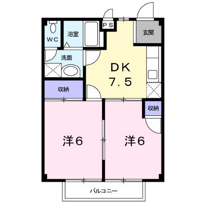 パーリーゲイツⅠ 202【管理NO：1-007354401-02020】 ★家具家電は申し込み後に搬入しますの物件画像