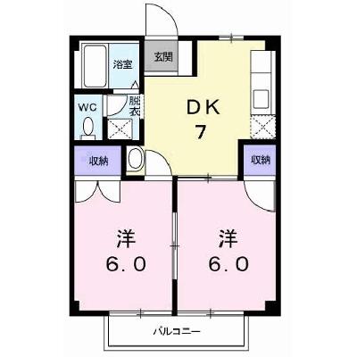 ハイムマコトＢ 202【管理NO：1-005157502-02020】 ★家具家電は申し込み後に搬入しますの物件画像