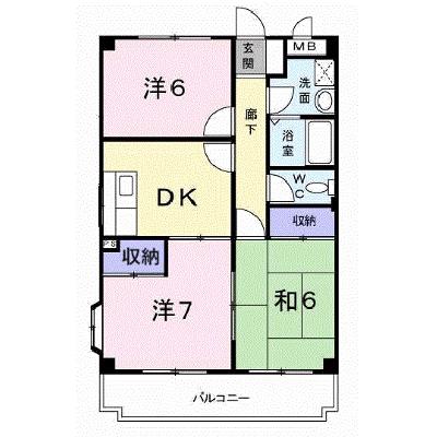 ＭＡＮＳＩＯＮ　ＬＯＴＵＳ 203【管理NO：1-005124101-02030】 ★家具家電は申し込み後に搬入しますの物件画像