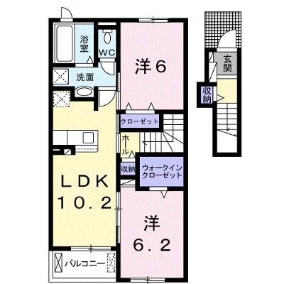 さざんか 204【管理NO：1-024675001-02040】 ★家具家電は申し込み後に搬入しますの物件画像