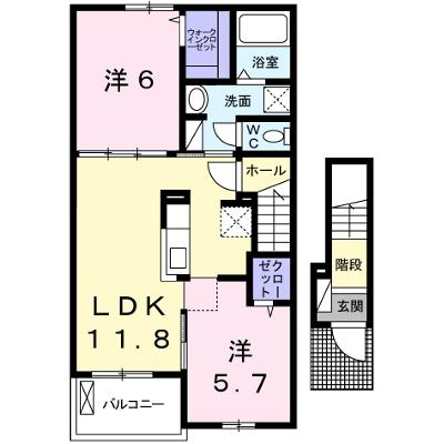 タップ　アルファＢ 202【管理NO：1-023708002-02020】 ★家具家電は申し込み後に搬入します★の物件画像