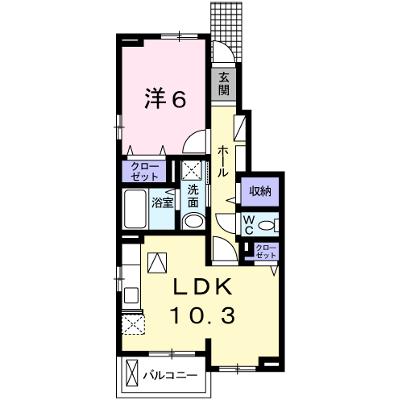 カルムメゾンⅡ 103【管理NO：1-018845901-01030】 ★家具家電は申し込み後に搬入します 2026年07月中旬入居可能の物件画像