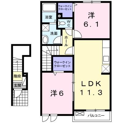 アプローズＢ 202【管理NO：1-015814102-02020】 ★家具家電は申し込み後に搬入しますの物件画像