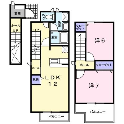 コータ・コート 206【管理NO：1-012415901-02060】 ★家具家電は申し込み後に搬入します★の物件画像