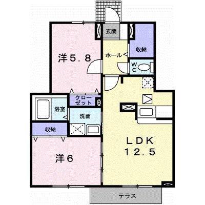 コータ・コート 102【管理NO：1-012415901-01020】 ★家具家電は申し込み後に搬入しますの物件画像