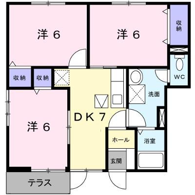 キャメルハウスＡ 101【管理NO：1-010954301-01010】 ★家具家電は申し込み後に搬入します★の物件画像