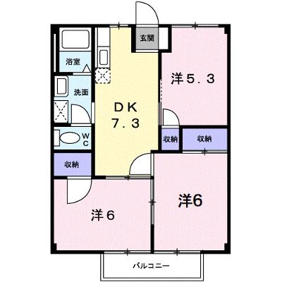 カーサ　英賀保 203【管理NO：1-002746801-02030】 ★家具家電は申し込み後に搬入しますの物件画像