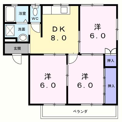 ハイツ岡本 201【管理NO：1-099216601-02010】 ★家具家電は申し込み後に搬入しますの物件画像