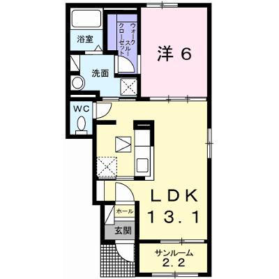 Ｒグレイ砥堀 104【管理NO：1-023748901-01040】 ★家具家電は申し込み後に搬入しますの物件画像