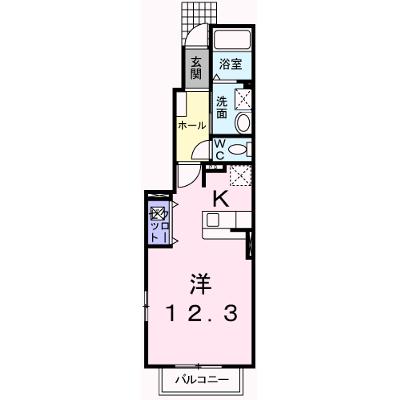 アドラブール　ラシュレⅡ 101【管理NO：1-022609301-01010】 ★家具家電は申し込み後に搬入しますの物件画像
