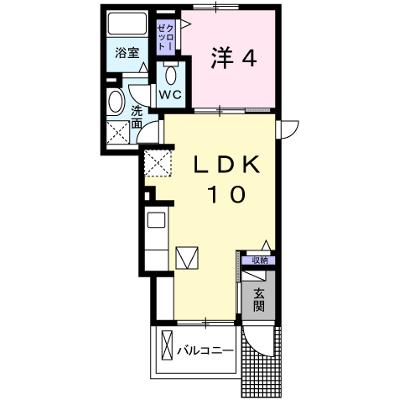 エスペランサ白国Ⅱ 104【管理NO：1-019892702-01040】 ★家具家電は申し込み後に搬入しますの物件画像