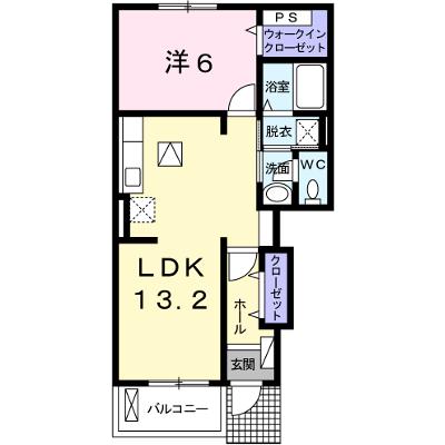 グランペール古賀Ⅲ　Ｂ 102【管理NO：1-019794102-01020】 ★家具家電は申し込み後に搬入します 2026年08月中旬入居可能の物件画像