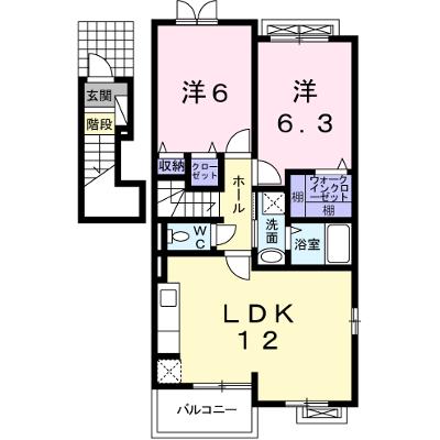 スモールヴィレッジⅡ 201【管理NO：1-019070001-02010】 ★家具家電は申し込み後に搬入しますの物件画像