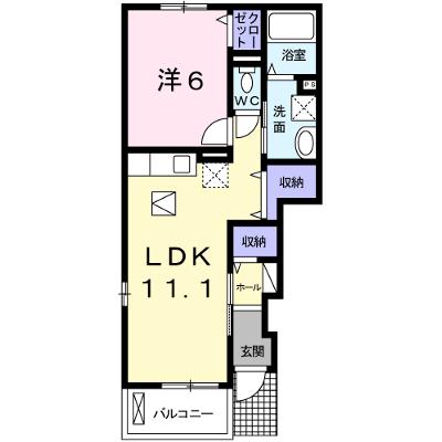 ホワイトローズ 101【管理NO：1-017483801-01010】 ★家具家電は申し込み後に搬入しますの物件画像
