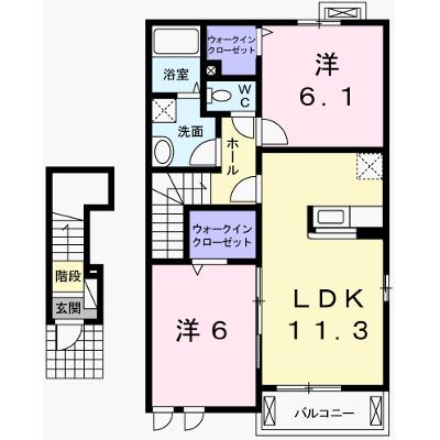 イリーデＡ 202【管理NO：1-017016401-02020】 ★家具家電は申し込み後に搬入します 2026年08月中旬入居可能の物件画像