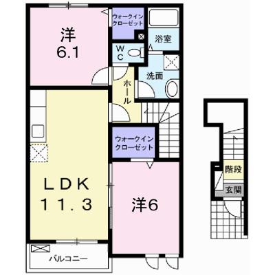アプローズＢ 201【管理NO：1-015814102-02010】 ★家具家電は申し込み後に搬入します 2026年07月中旬入居可能の物件画像