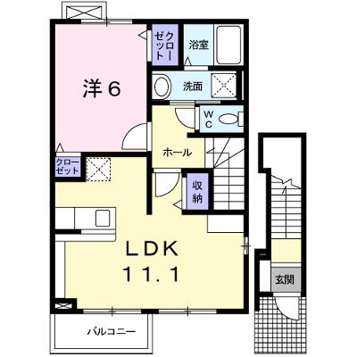 ルナ・エトワール 202【管理NO：1-015532401-02020】 ★家具家電は申し込み後に搬入しますの物件画像