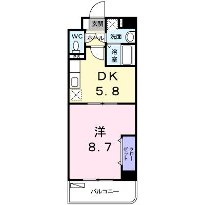 イースト・フィオーレ 401【管理NO：1-014257401-04010】 ★家具家電は申し込み後に搬入しますの物件画像