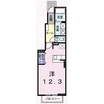 アンソレイエ・Ｓ 102【管理NO：1-013708601-01020】 ★家具家電は申し込み後に搬入します 2026年07月下旬入居可能の物件画像