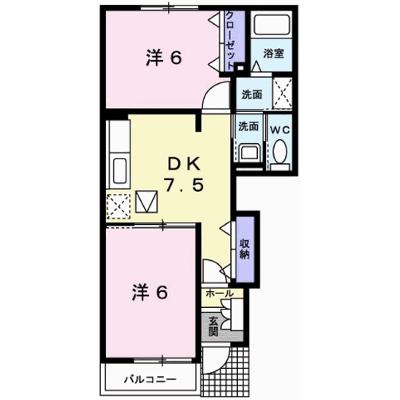 アルコバレーノⅠ 101【管理NO：1-013386601-01010】 ★家具家電は申し込み後に搬入します 2026年08月中旬入居可能の物件画像