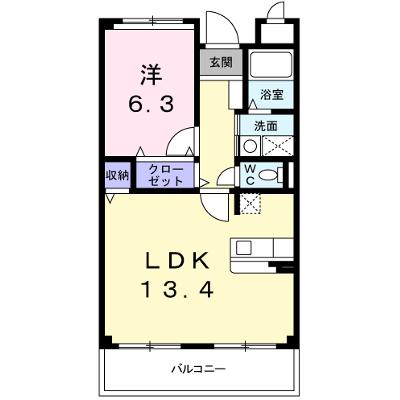 メゾン・ジエルメＭ 203【管理NO：1-012636701-02030】 ★家具家電は申し込み後に搬入します 2026年07月下旬入居可能の物件画像
