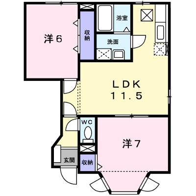 ＮＫヒルズ２ 102【管理NO：1-011128101-01020】 ★家具家電は申し込み後に搬入しますの物件画像
