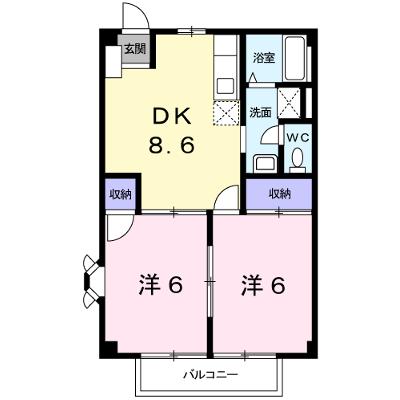 アメニティー白浜Ｂ 205【管理NO：1-004259201-02040】 ★家具家電は申し込み後に搬入します★の物件画像