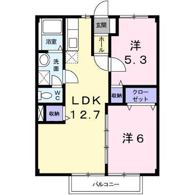 ビューハイツ横尾 203【管理NO：1-003926101-02030】 ★家具家電は申し込み後に搬入しますの物件画像