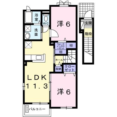 アムニス・エスト 205【管理NO：1-019280701-02050】 ★家具家電は申し込み後に搬入しますの物件画像