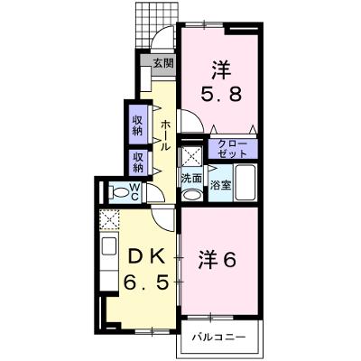 プラシード和　上郡Ｂ 102【管理NO：1-017374602-01020】 ★家具家電は申し込み後に搬入します 2026年07月下旬入居可能の物件画像