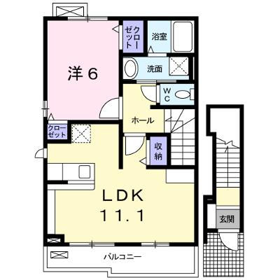 アバンツァート東浜Ⅱ 201【管理NO：1-016536201-02010】 ★家具家電は申し込み後に搬入しますの物件画像